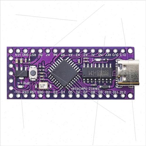 LGT8F328P LQFP32 MiniEVB Replacement适用rduino NANO V3.0 CH3-图0