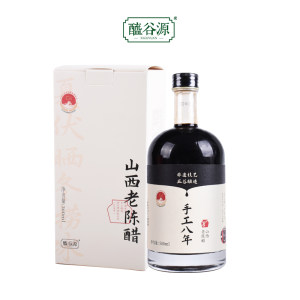 东湖手工八年8度老陈醋山西醯谷源500ML/瓶特产东湖醋园发礼盒