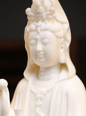 自在观音茶室陶瓷禅意