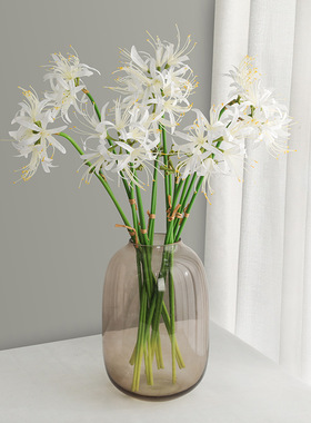 婚礼堂吊顶装饰仿真假花倒挂金钟 客厅家居摆件仿真风雨兰宝莲灯