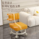 Universal wheel small stool, home shoe changing stool, comfortable for long periods of sitting