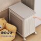 Large capacity foldable household clothing storage box