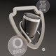 Newly upgraded light luxury inclined trash can for home use with large capacity