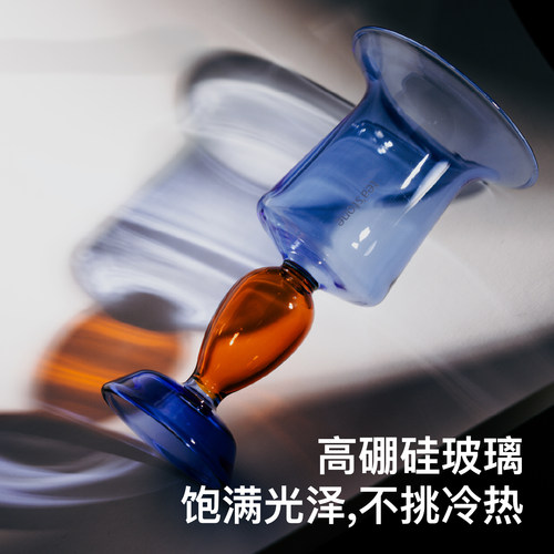 teastone琉璃茶杯茶具高硼硅玻璃杯水杯酒杯礼盒装杯子端午礼盒 - 图2