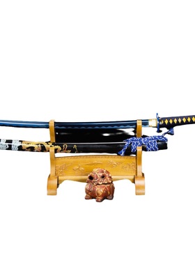 龙泉市刀剑手工锻打一体高锰钢日式刀防身宝剑冷兵器工艺品未开刃