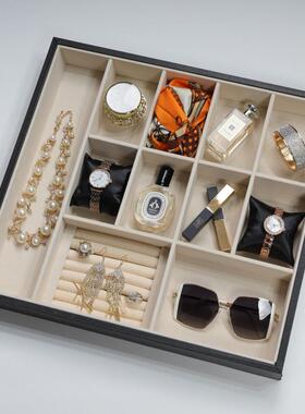 样板房衣帽间梳妆台摆件衣柜首饰小饰品装饰项链耳环手表道具套装