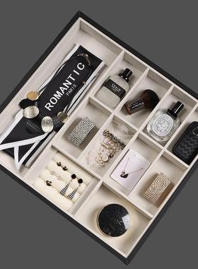 样板间衣帽间首饰组合戒指耳环项链软装道具套装衣柜抽屉软装摆件