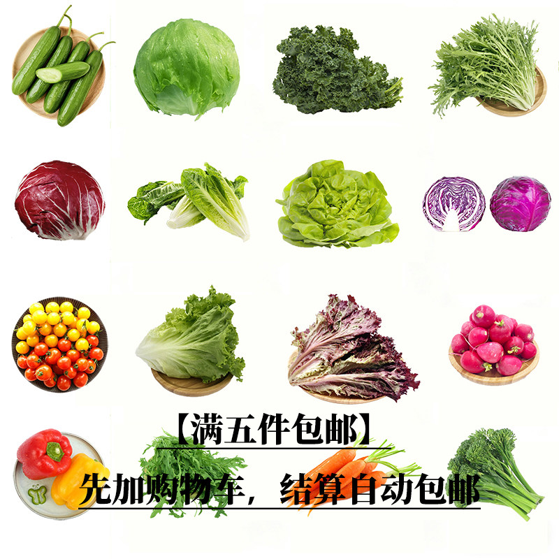 沙拉蔬菜可自选轻食材新鲜混合生菜生吃凉拌轻食西餐专用组合套餐,淘宝优惠券,粉丝福利购,淘宝优惠卷