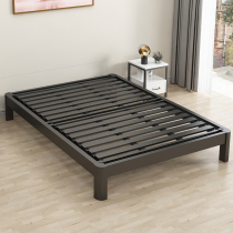 Iron Art Bed Modern Simplicity About 1 8 m Double Iron Bed Reinforcement Thickening 1 5 Single Bed Simple Iron Frame Bed Economical Type