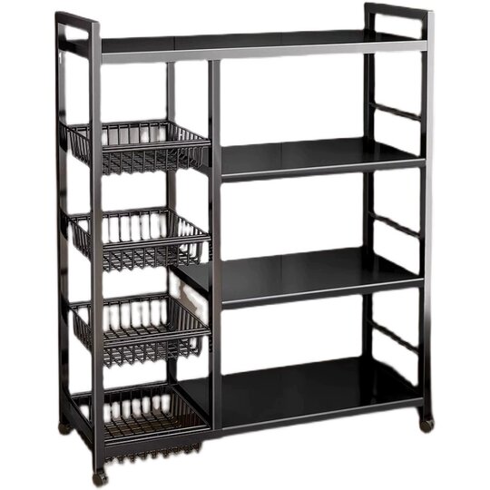 Kitchen storage rack floor-mounted multi-layer vegetable storage rack