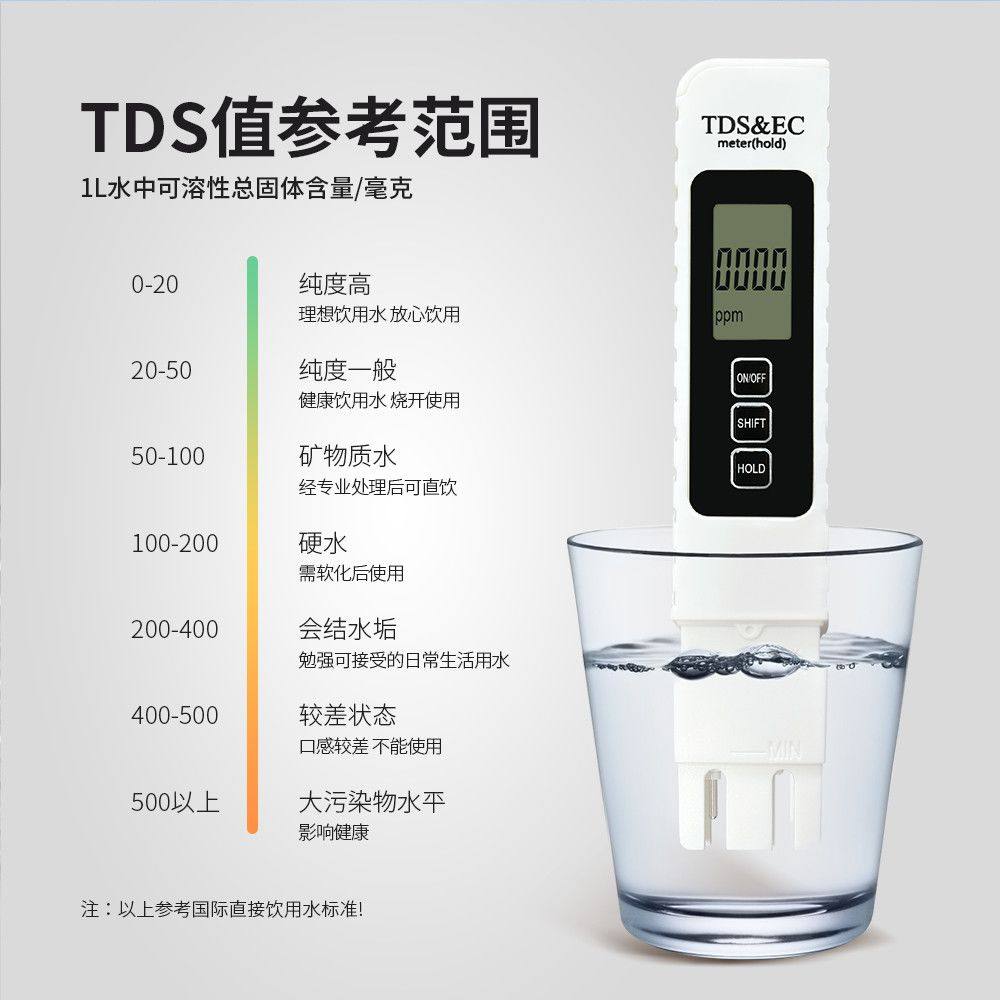 智能便携TDS水质检测笔高精度自来水家用检测仪饮用水仪器测试仪,淘宝优惠券,粉丝福利购,淘宝优惠卷