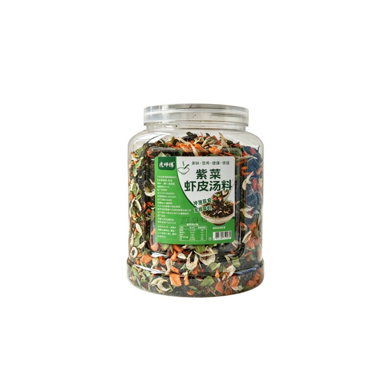 简单速成紫菜虾皮米汤料包早餐速食汤裙带菜虾皮汤料包即速食免煮
