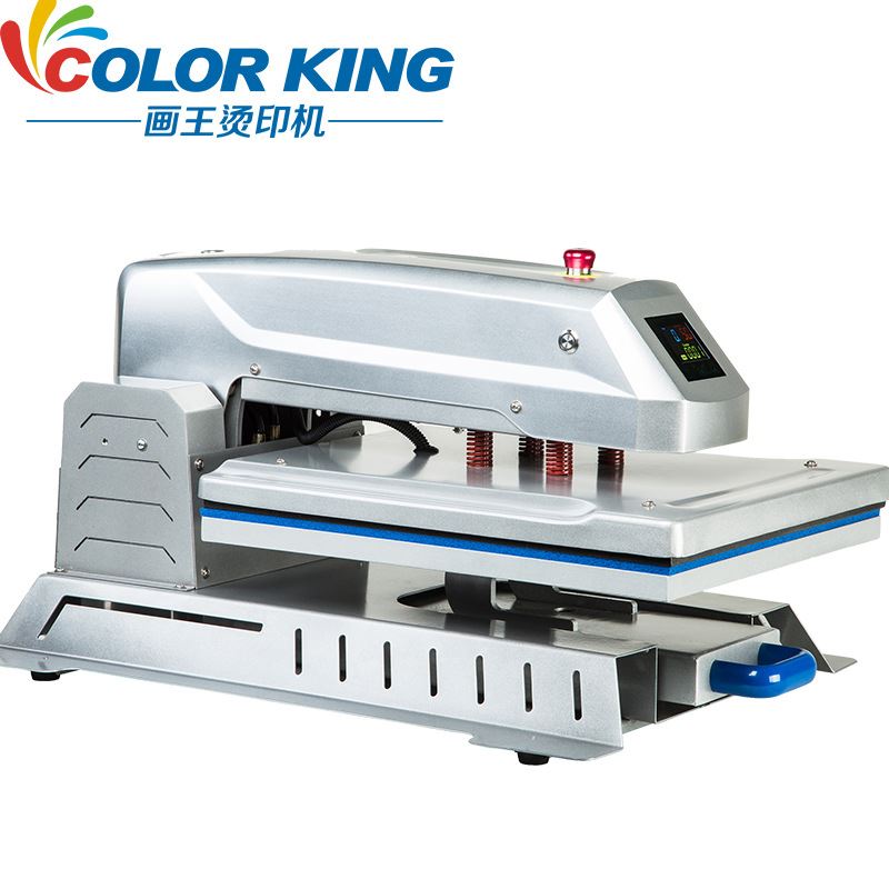 Automatic printing machine40*50cm电动全自动抽拉T恤烫画印花机-图3