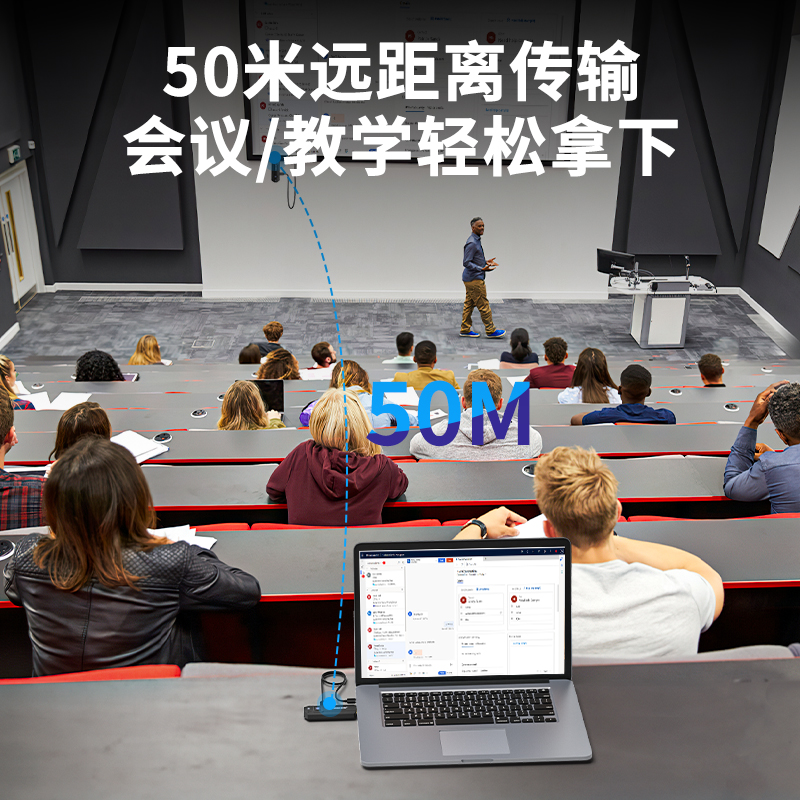 乐来乐无线投屏器hdmi传输器同屏点对点手机电脑连电视投影仪神器 - 图1