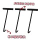 Open the manhole cover hook to tap water sewage worker T-shaped iron hook unloading cargo pull basket hook manhole cover hook tool