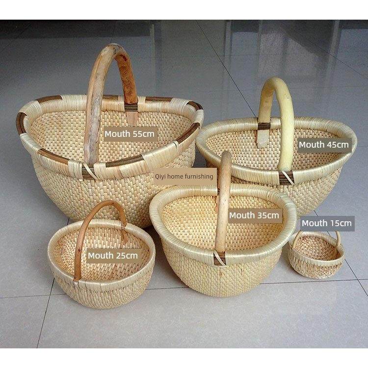 柳编收纳筐馒头筐水果干糖果结婚嫁娶箢子柳条藤编鸡蛋提篮子笆斗,淘宝优惠券,粉丝福利购,淘宝优惠卷
