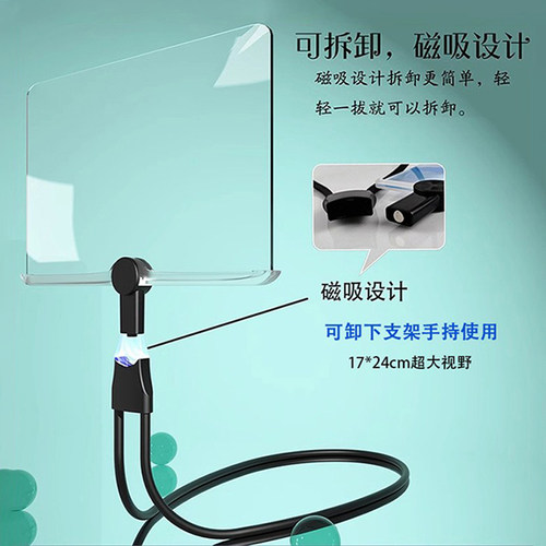 德国进口挂脖放大镜100倍高清正品老人用阅读看书台式手持高倍镜 - 图2