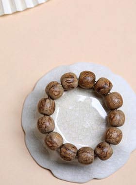 柬埔寨菩萨棋软丝九分沉黄油好味道手串纹理油脂清晰高性价推荐