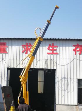 小型1吨随车吊 折臂式吊机广西南宁厂家直供可出图纸 机械