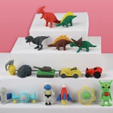 Мультяшный ластик, конструктор, семейная кукла для детского сада для школьников, «сделай сам», подарок на день рождения