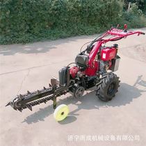 Integrated chain ditching machine for self-walking chain ditching machine for orchard chain strip type opening machine self-walking chain ditching machine