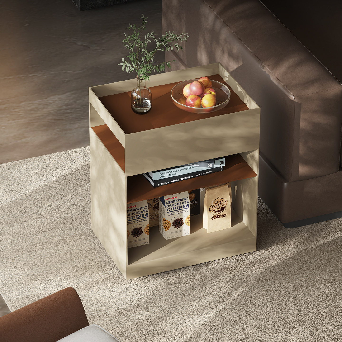 意式轻奢移动沙发边几推车客厅家用多层储物收纳柜带轮小户型茶几,淘宝优惠券,粉丝福利购,淘宝优惠卷