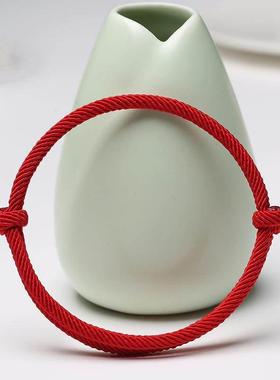 Lucky Red Rope Bracelet Women Men Handmade Woven String Brac