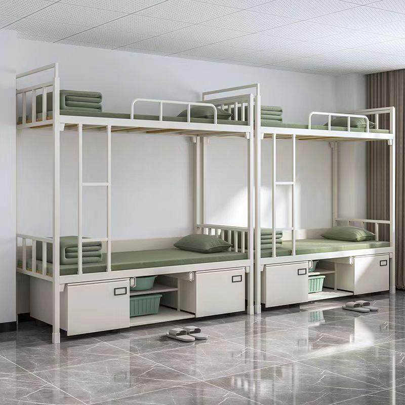 制式子营具铁艺双层床上带床下柜宿舍单人床高低床内务柜架床下铺,淘宝优惠券,粉丝福利购,淘宝优惠卷
