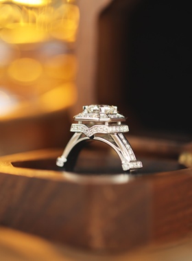 原创设计钻戒艺升缘珠宝古风