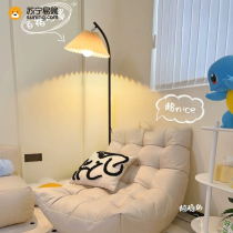 DGY floor lamp living room Bedroom bed head lamp brief cozy decoration 100 pleat living-room sofa next to the floor lamp 3316