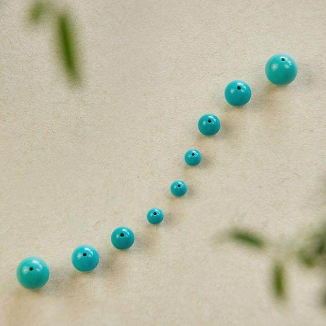 天然绿松石双子圆珠对珠高瓷丫角山果冻料散珠手串diy配珠配饰,淘宝优惠券,粉丝福利购,淘宝优惠卷