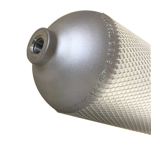 厂家直销8L铝合金潜水气瓶 无缝气瓶 喷砂喷漆可选 无阀可另配 - 图1