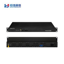 Hengjie integrated business optical transmitter and receiver HJ-GAN111S-8T2F optical fiber transmission 2-way 100M physical isolation 8-way electric