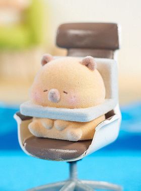 巴拉桌面萌粒手办态卡皮爱萌可