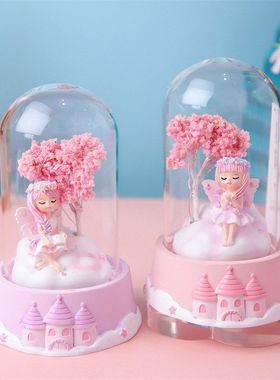 星星樱花床头摆件灯送小夜灯闺蜜