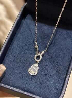 「玉髓福禄」纯银s999正品项链女款2025新款足银党生日礼物女生