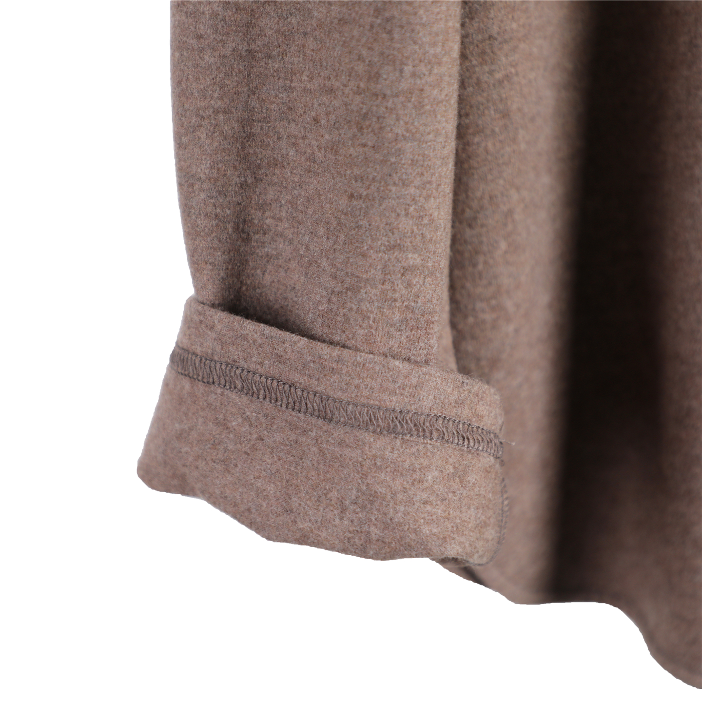 小众设计师款  后背系带设计 宽松立领毛针织上衣女 - 图2