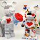Tiny particle assembled building blocks puzzle educational toys for adults 3d girls and boys oversized violent bear model ornaments