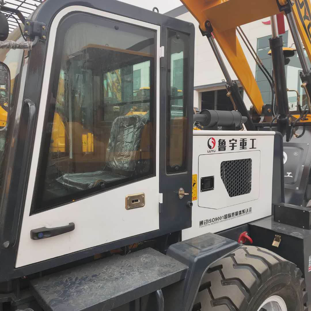 全新低矮型矿井矿用小铲车鸡棚鸭舍用铲粪车鲁宇矮脚虎装载机