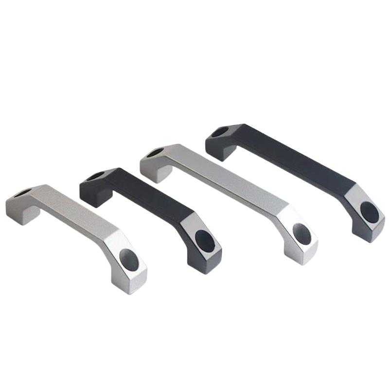 AKL13-130铝合金方形拉手AKL14-100弓形设备提手LS520电箱把手 - 图0