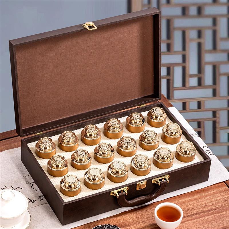 溪园山马头岩肉桂正岩茶叶礼盒装武夷岩茶大红袍乌龙茶送礼