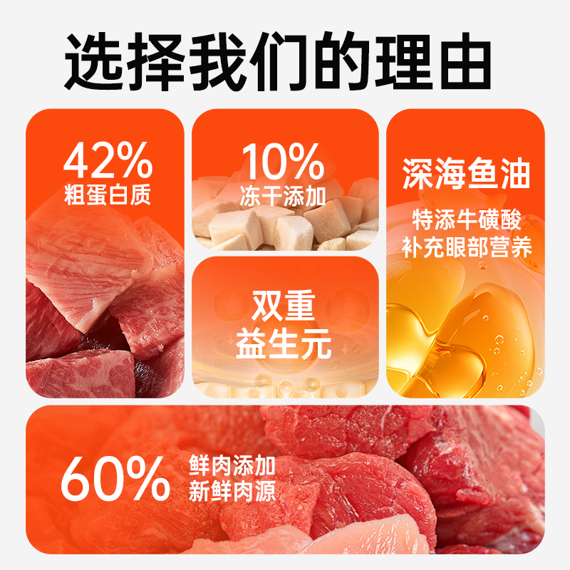 奥芬洁幼猫猫粮全价全期四拼冻干成猫专用无谷鲜肉官方旗舰店正品