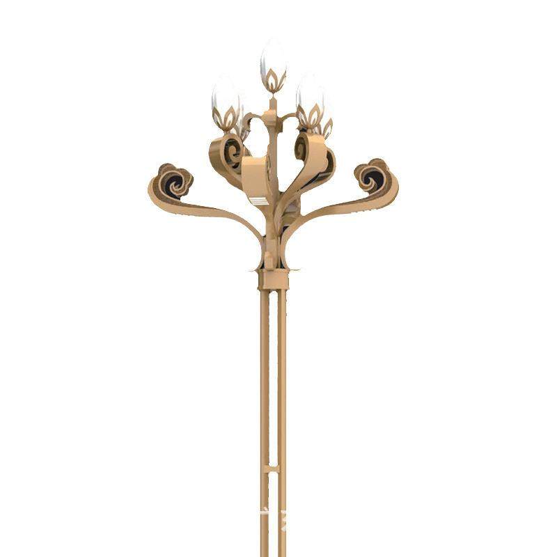 户外玉兰灯广场四叉五火智慧玉兰灯定制双面智慧路灯灯杆显示屏,淘宝优惠券,粉丝福利购,淘宝优惠卷