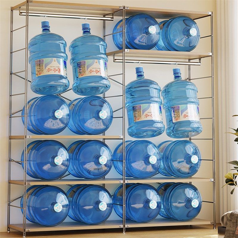 开放式衣柜带储物柜一体靠墙卧室步入式衣帽间架子落地衣架置物架,淘宝优惠券,粉丝福利购,淘宝优惠卷