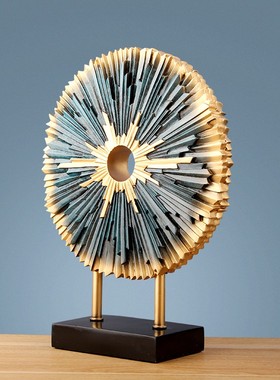 北欧麋鹿福禄圆满艺术工艺品摆件家居客厅电视柜装饰品创意轻奢风