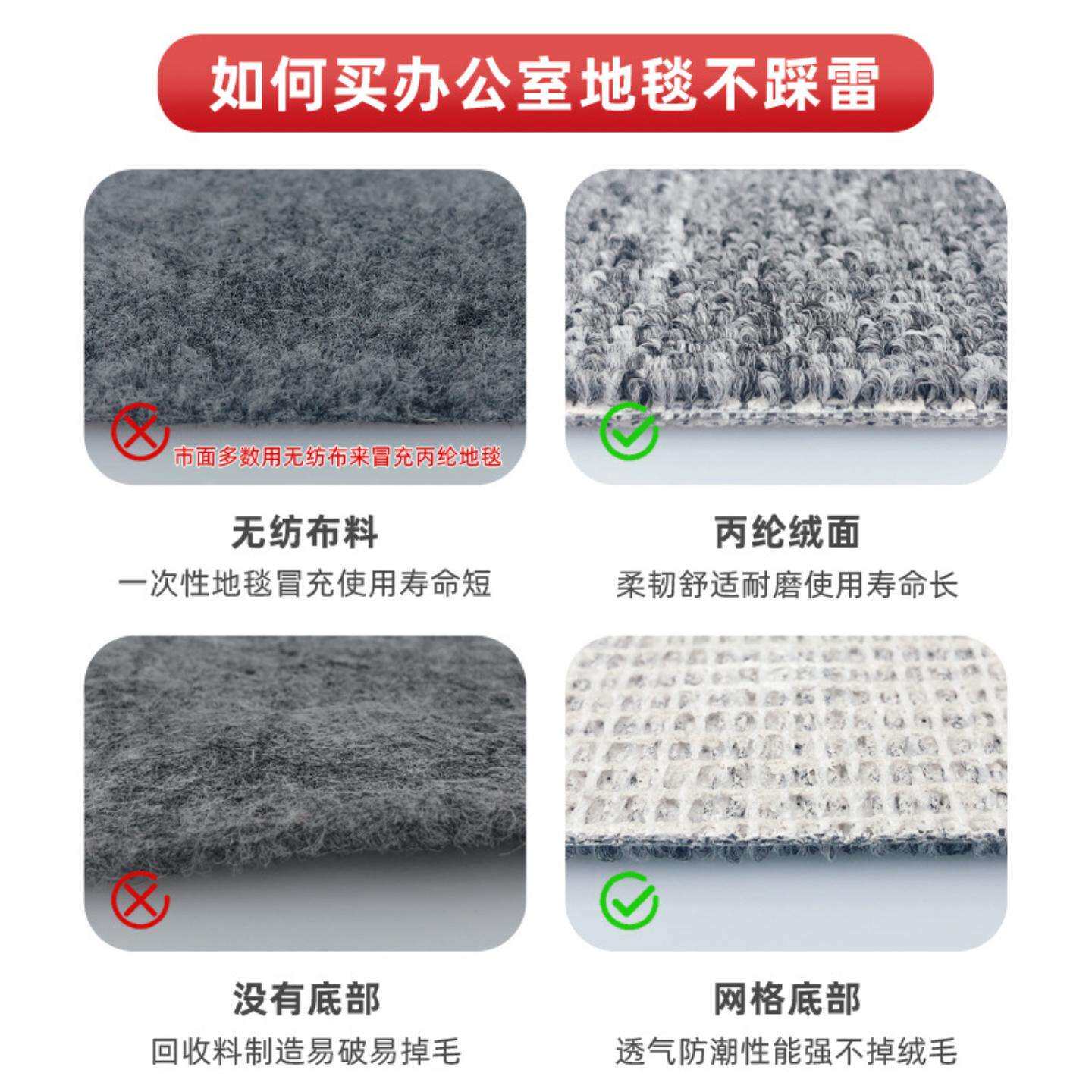 Commercial dirt-resistant, easy-care, large-area sound insulation