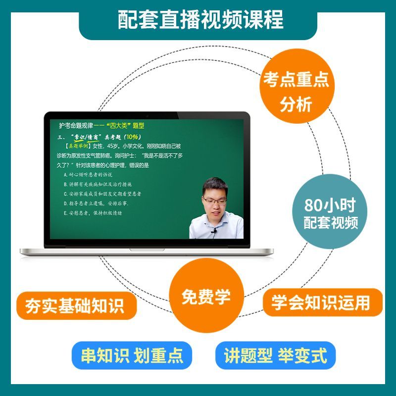 护士资格考试用书2024年全国护士职业执业资格考试书考试指导直播笔记复习资料急救包轻松过冲刺跑护考护资考试2024护士资格证考试-图2