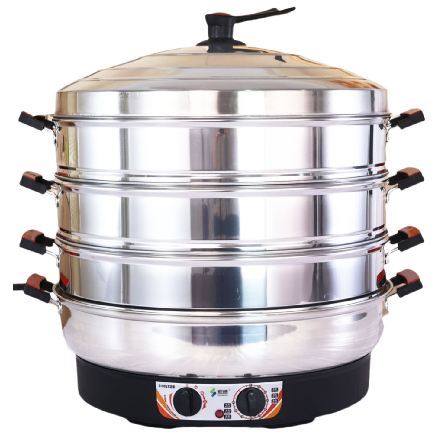 宏速电蒸锅家商用多层不锈钢蒸锅容量酒店饭店蒸菜多功能蒸馒头大,淘宝优惠券,粉丝福利购,淘宝优惠卷