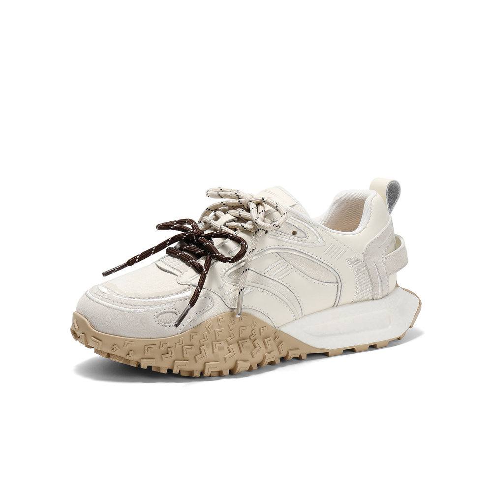 森达可可拿铁女鞋2025春季新款运动风复古超软休闲阿甘鞋ZTF45AM5,淘宝优惠券,粉丝福利购,淘宝优惠卷