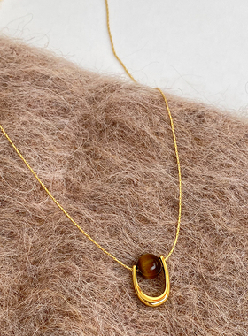 金色气质项链女款2025新款设计